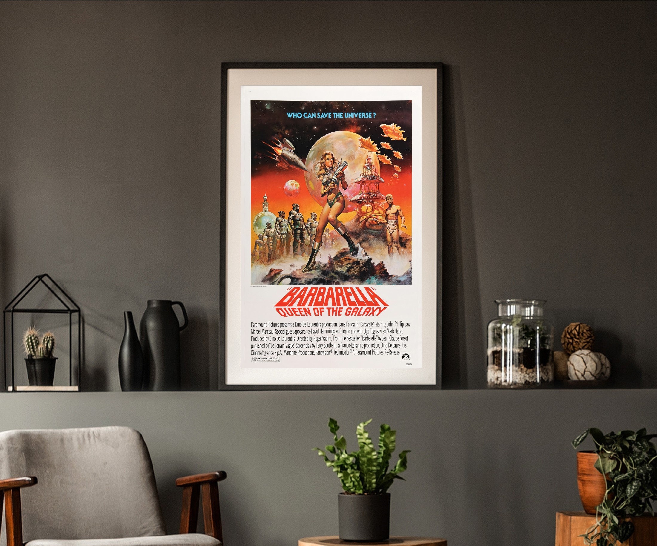 Barbarella Queen Of The Galaxy Movie Poster Printable