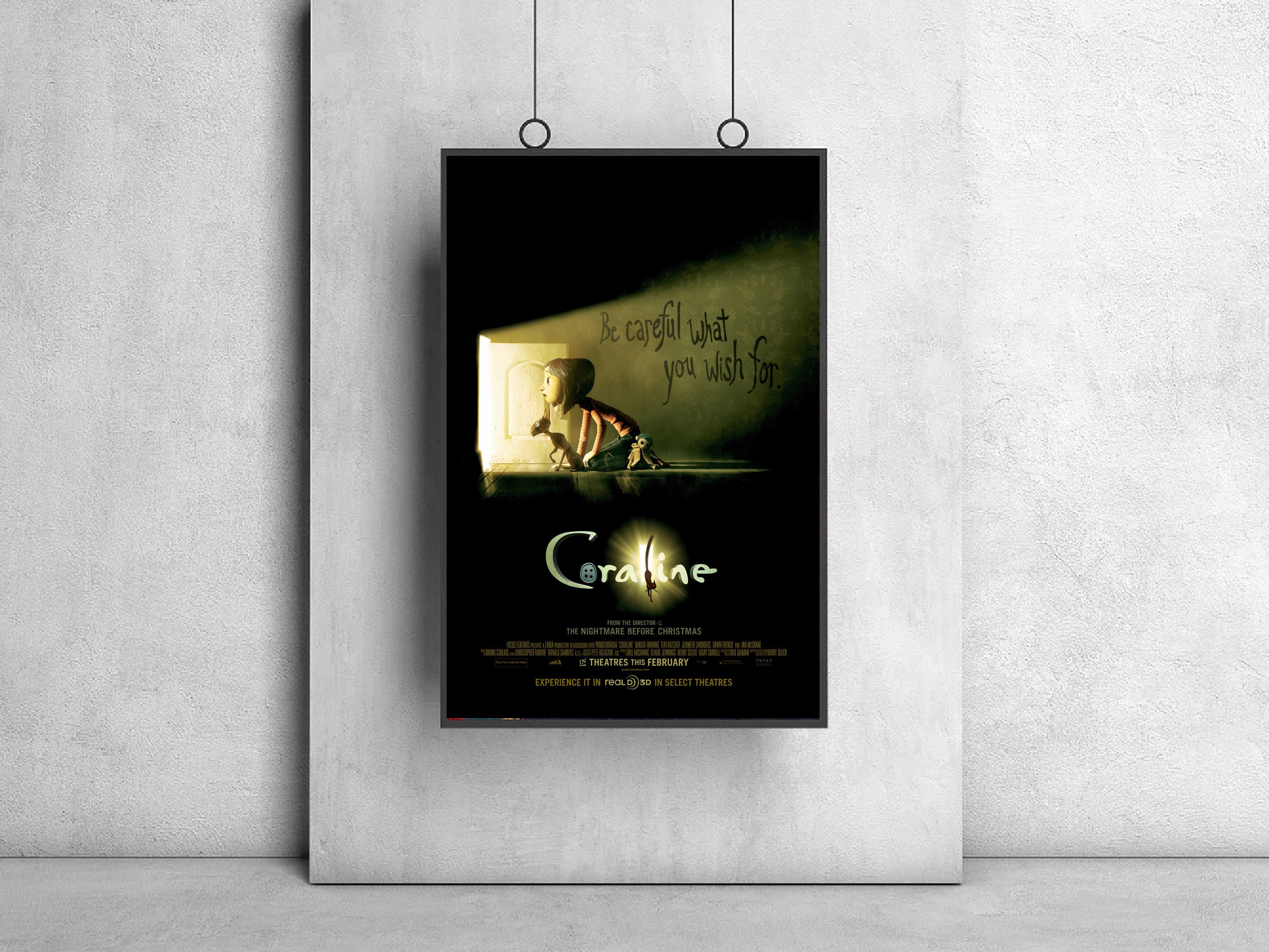 Coraline Movie Poster, Movie Poster sold by Handyman Company, SKU 40904211