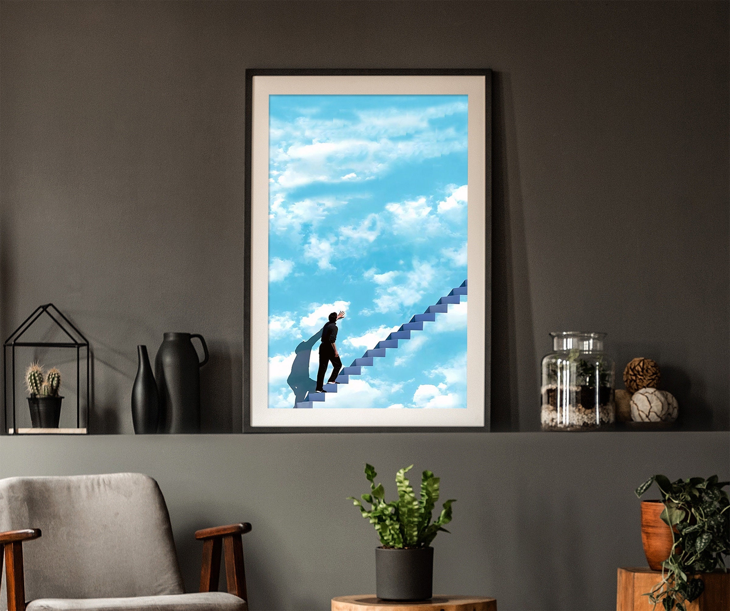 The Truman Show Movie Poster, Minimalist Movie Poster