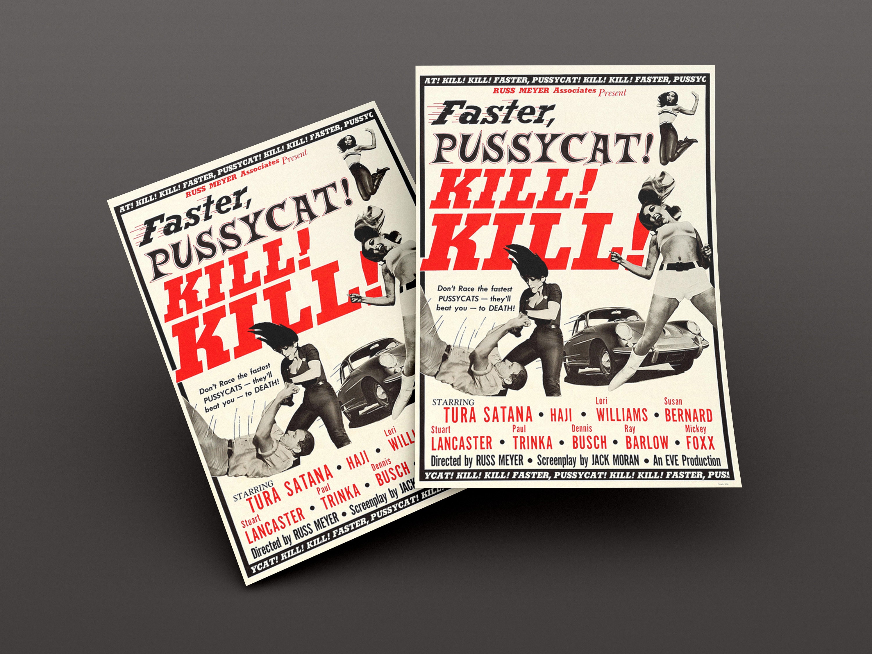 Faster Pussycat 1965 Movie Poster Print, Original Film Poster