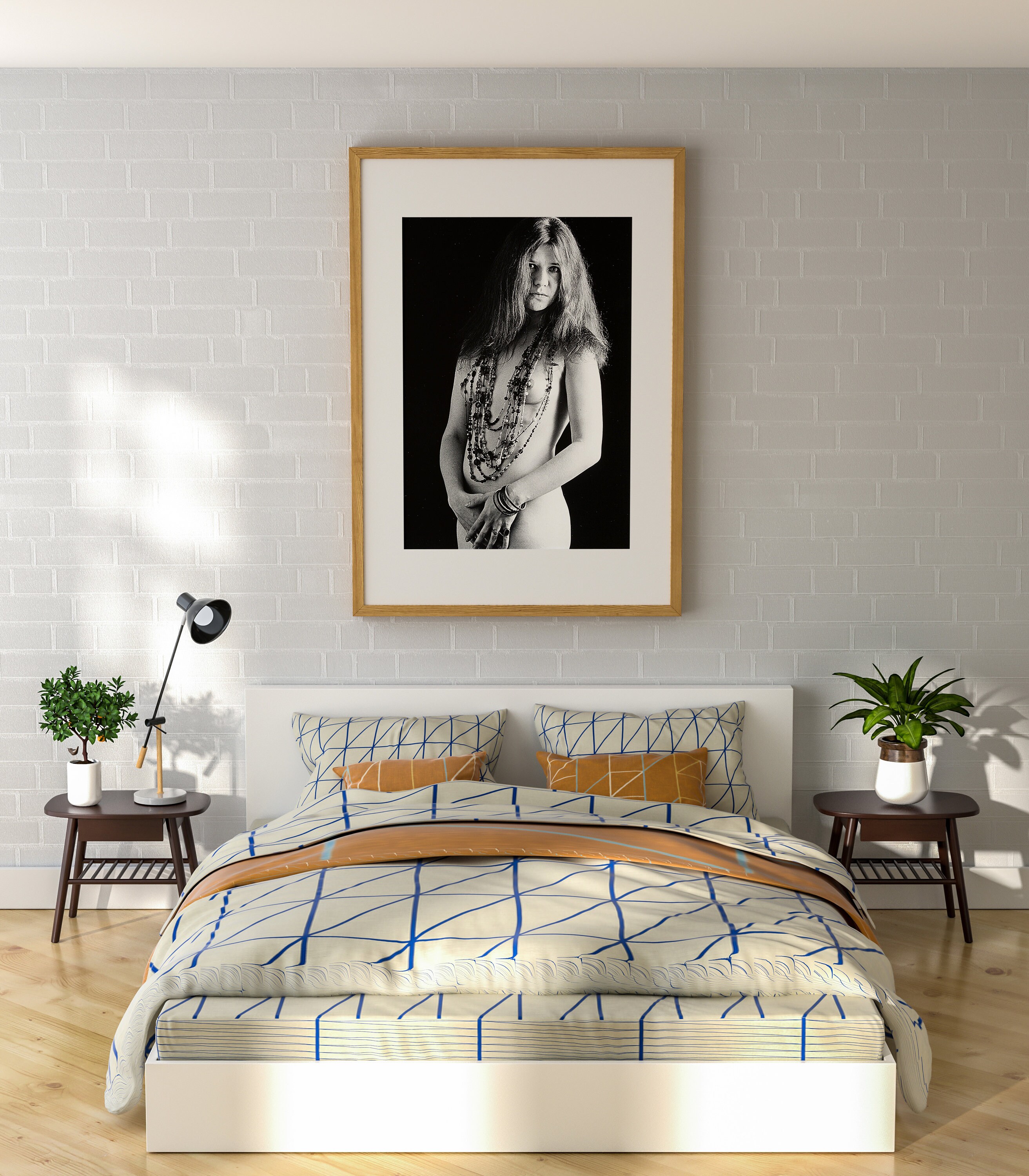 Janis Joplin Poster Janis Joplin Nude Poster Print Black and - Etsy