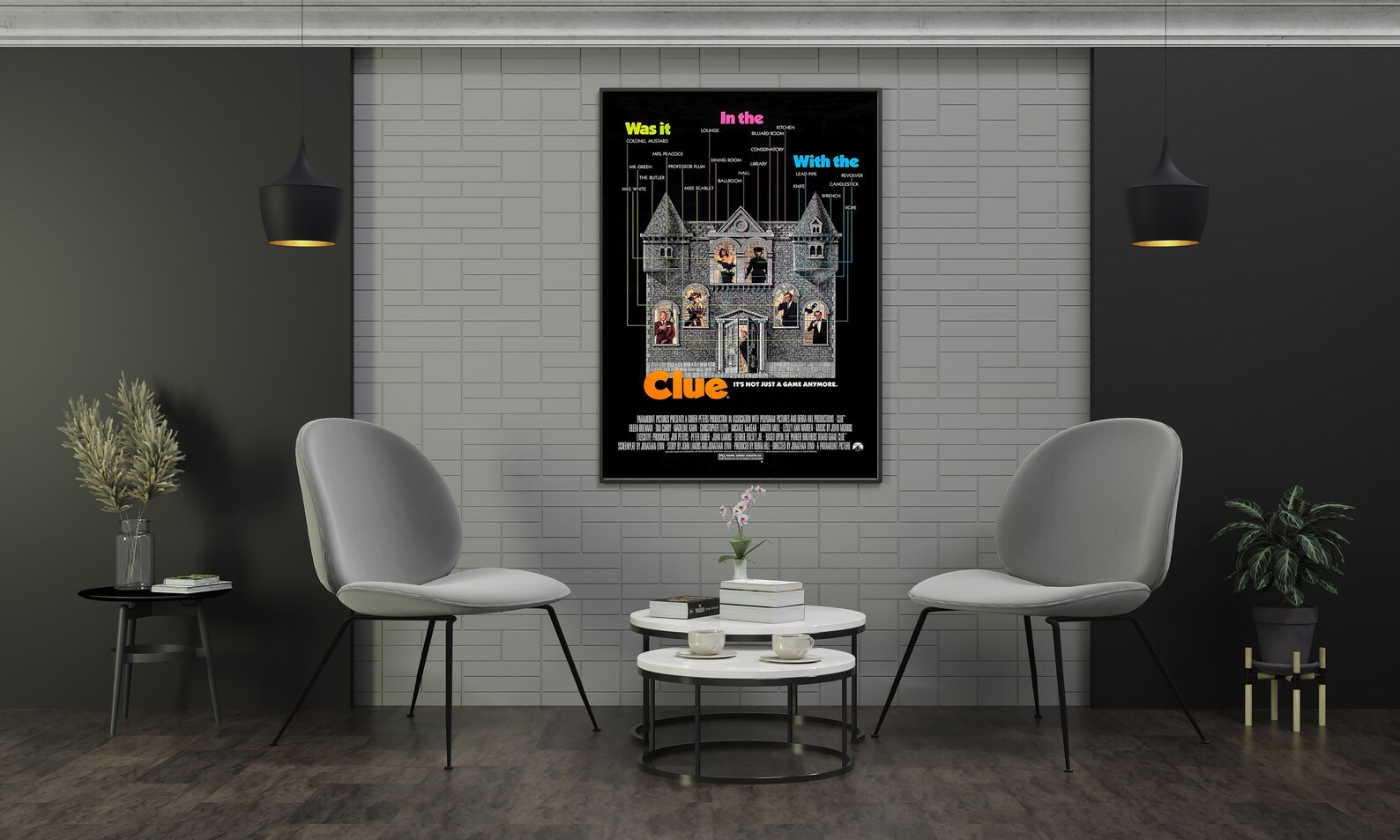 Clue Movie Poster Clue 1985 Poster Print Horror Movie - Etsy