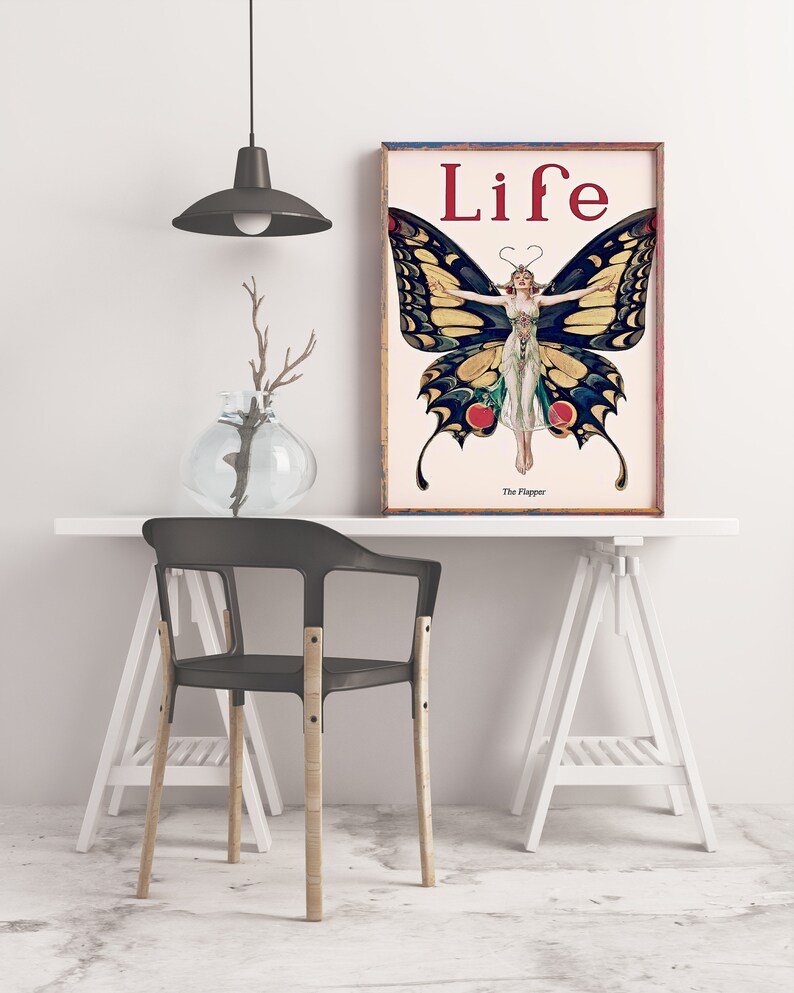 Vintage Life Magazine Cover Print Antique Life Magazine Art Etsy