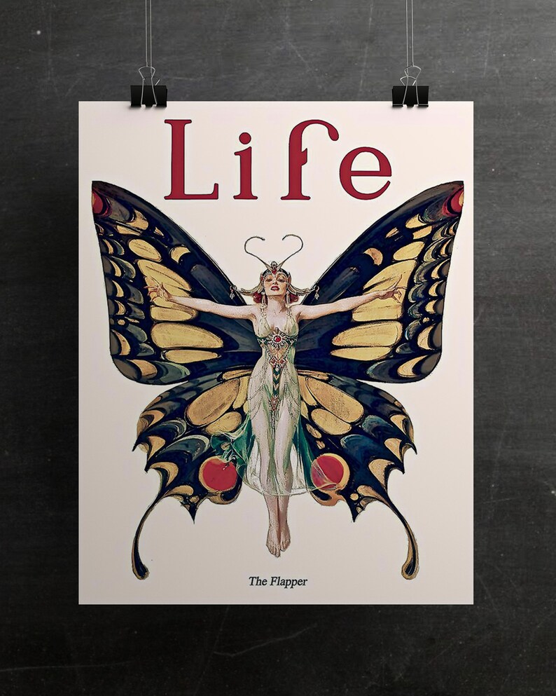 Vintage Life Magazine Cover Print Antique Life Magazine Art Etsy