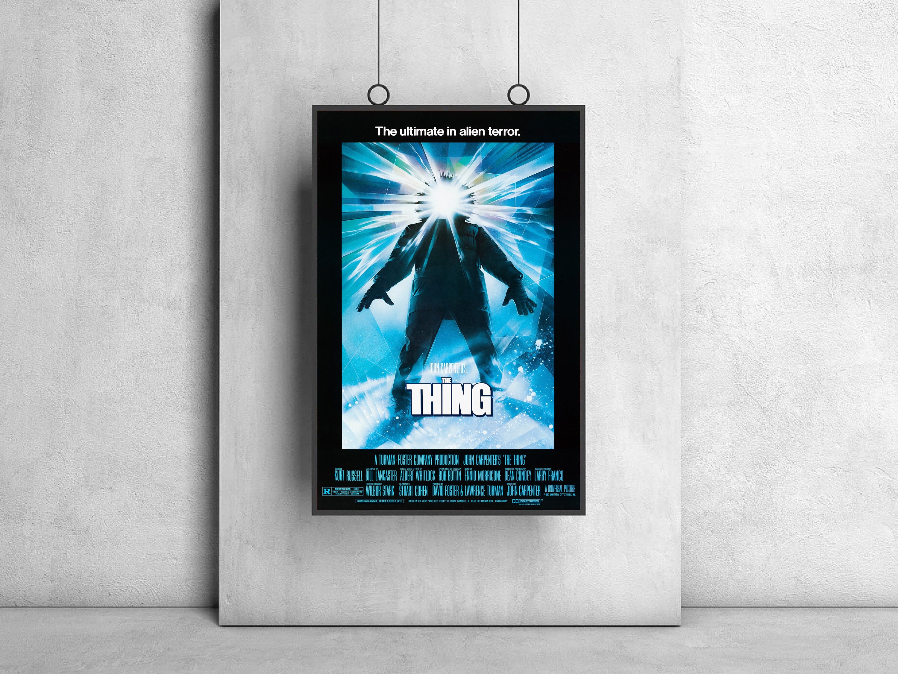 The Thing Movie Poster 1982, Original Movie Poster