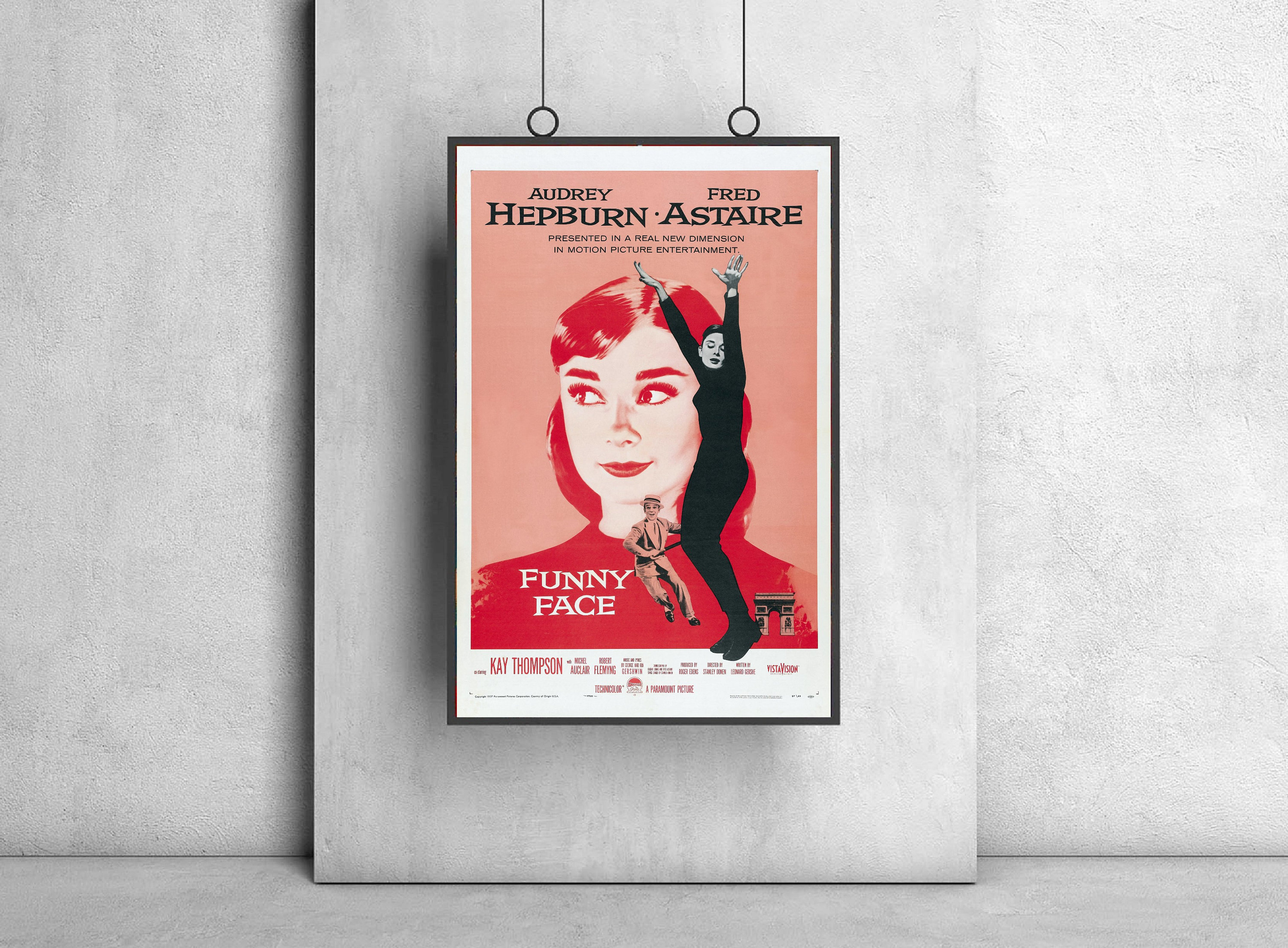 Funny Face 1957 Movie Original Vintage Poster, INSTANT DOWNLOAD 4 Sizes,  Vintage Movie Poster, Vintage Film Art, Vintage Movie Wall Art - Etsy, image size:3000x2209