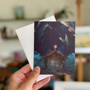pour les Fêtes de Noël pour crèche religieuse | pour les Fêtes peinte à la main étoile de Bethléem | Cadeau pour belle-mère ou maman