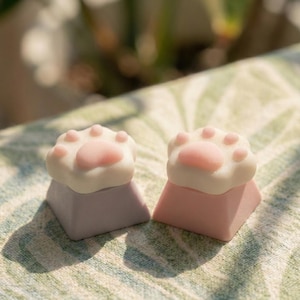 Cat Paw Artisan Keycap: R4 Mechanical Keyboard Key