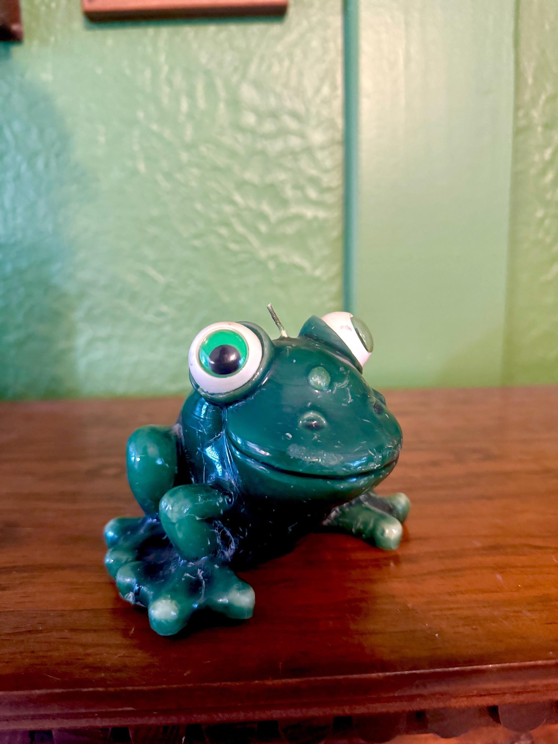 Decorative Vintage Frog Candle - Etsy