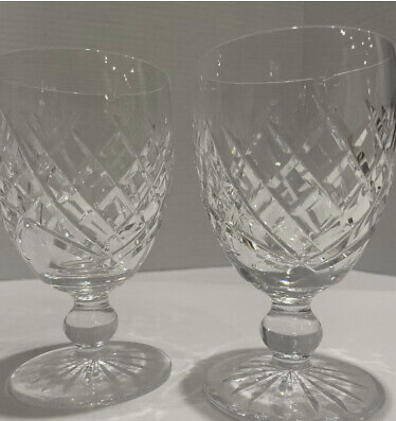 WATERFORD Crystal DONEGAL Pattern Claret Wine Goblet or GLASS Etsy