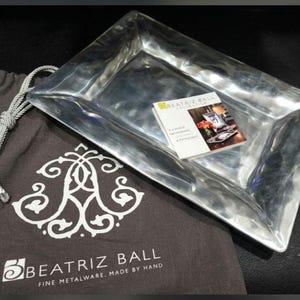 Beatriz Ball Soho Medium Rectangular Platter Handmade