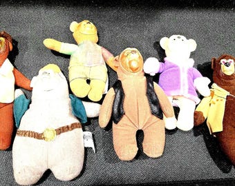 VIntage Set of 8 Disney Country Bear Jamboree  McDonald’s Happy Meal Toys