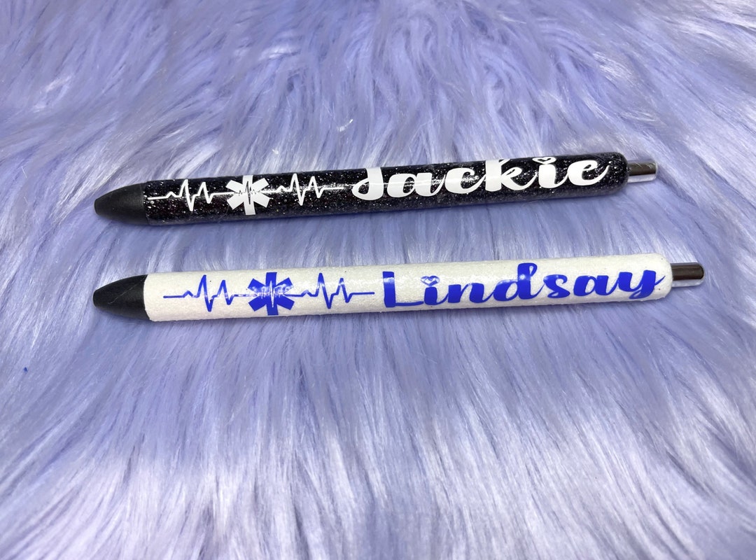 Emt Pen, Paramedic Gift , Coworker Gift, Ems Pen, Ems Gift, Glitter Pen
