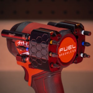 Magnetic Bit Holder for Milwaukee M18 Impact Driver GEN3/GEN4 BIT BANK (2853-20, 2953-20, 2761-20)