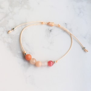Anxiety and Stress Relief Bracelet, Gemstone Bracelet, Energy Healing Crystal bracelet, Protection Yoga Meditation Bracelet, Friendship Gift
