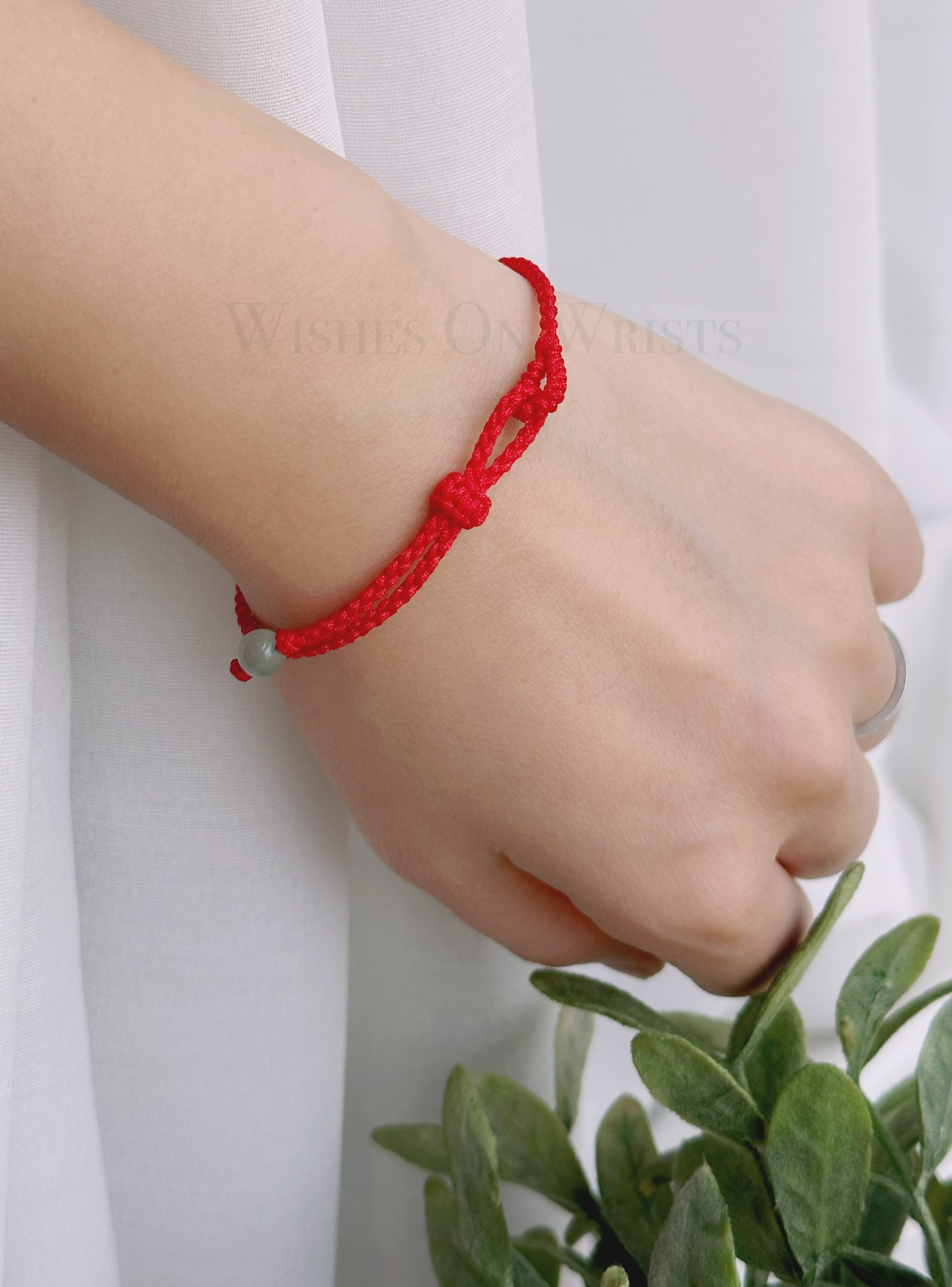 Braccialetti Cordino Rosso Regolabili Con Ciondolo Occhio Del Male – Set Da 2, Portafortuna Per Coppie, Matrimonio E Compleanno