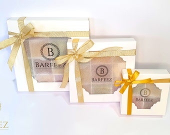 Barfi box of 4 - Favour boxes