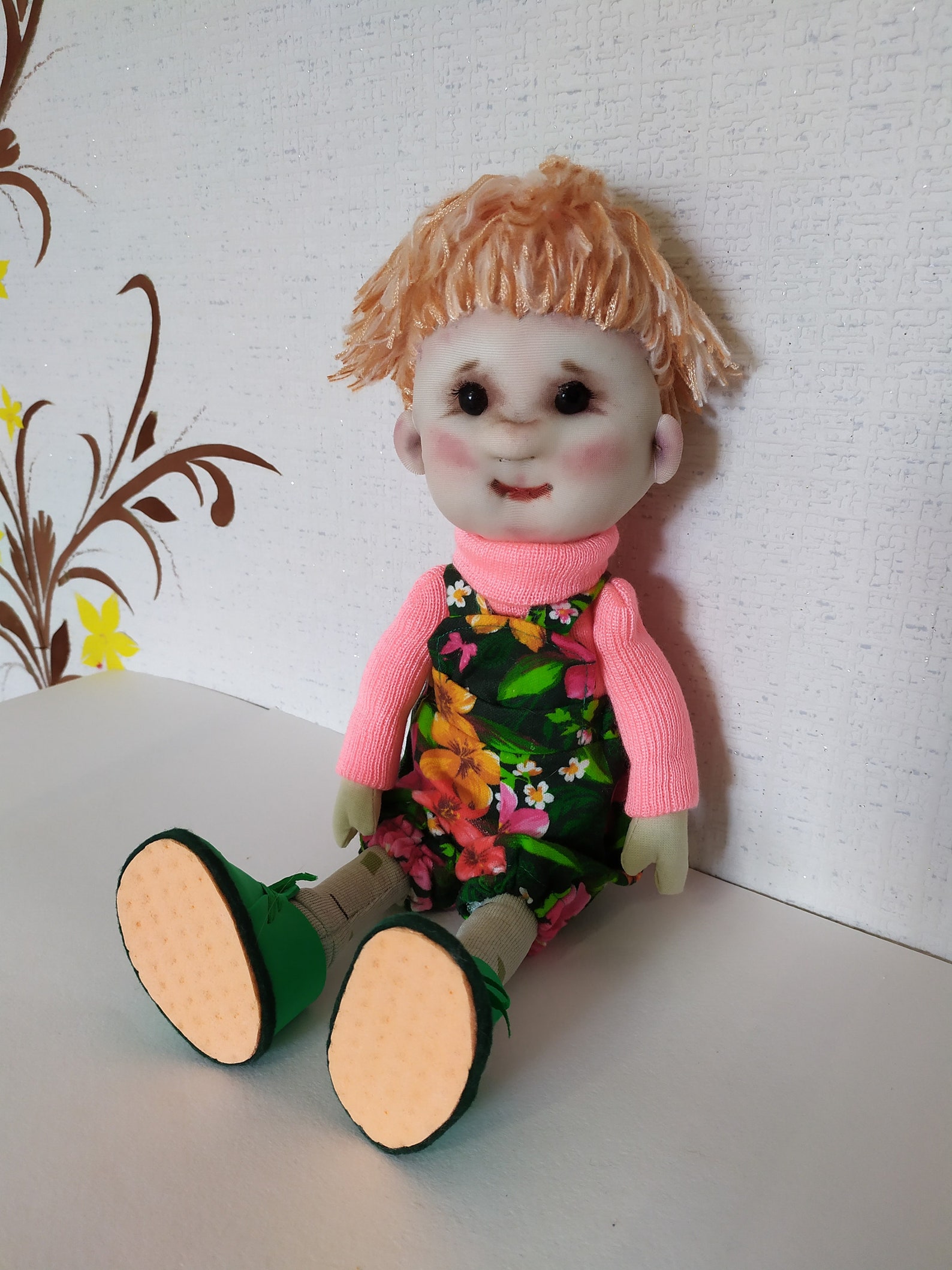 Nylon Doll Handmade Doll. Doll for the interior of the | Etsy