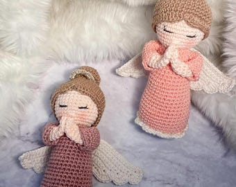 Ángel de crochet personalizado: un amigurumi hecho a mano