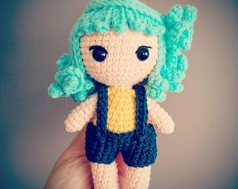 Personalized Crochet Doll: Handmade Amigurumi Plush Toy
