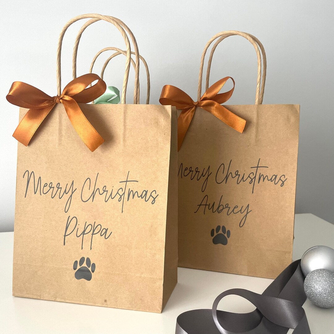 Personalised Dog Gift Bag, Personalised Gift Bag, Dog Treat, Dog Gift