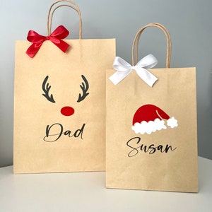 Personalised Christmas Gift Bag, Christmas Gift, Personalised Gift Bag