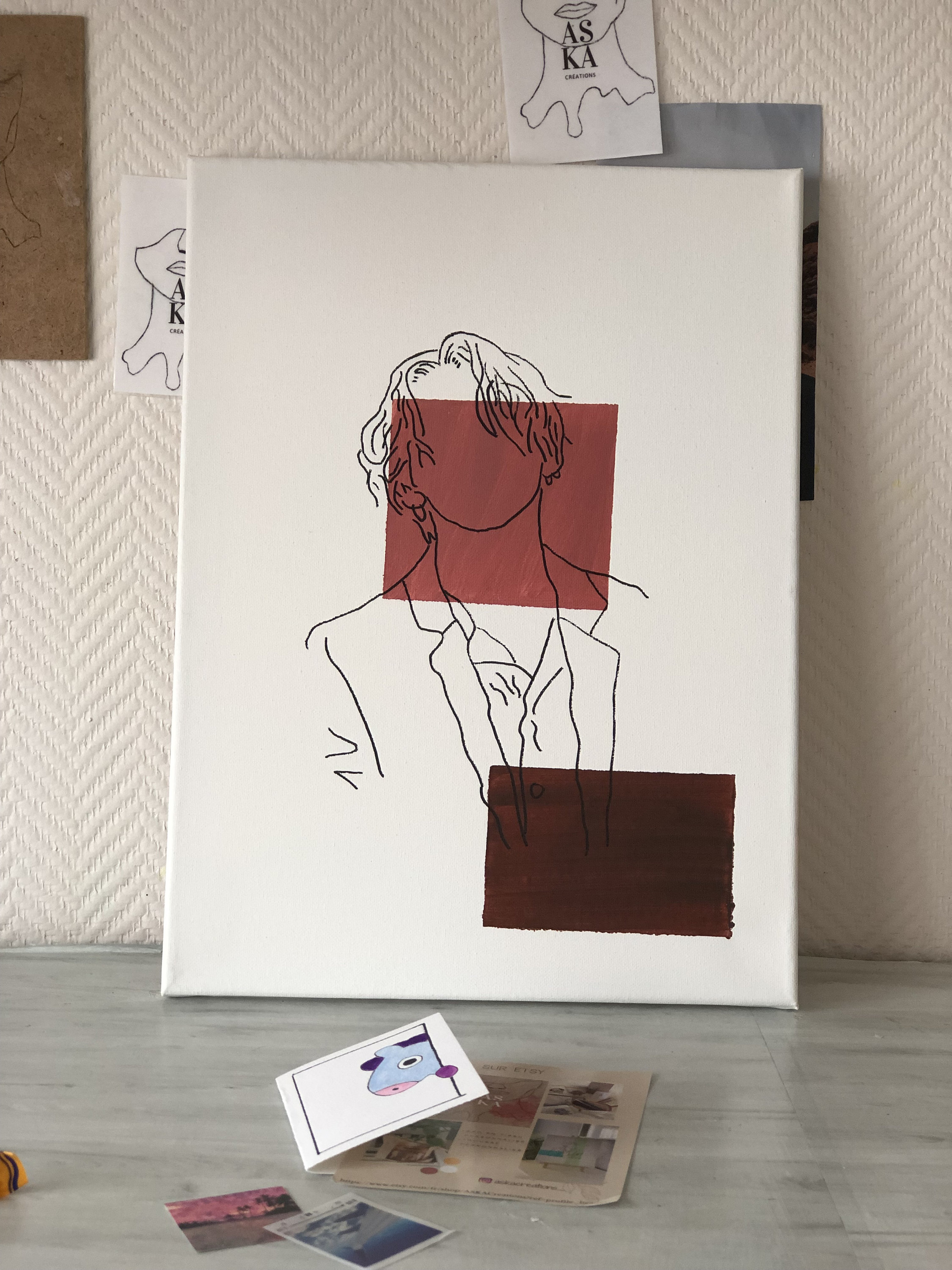 Tableau Jungkook de Bts