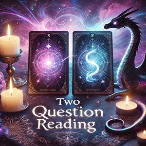 Tarot met twee vragen !!  Snel lezen!!! Snel geleverd!! Nauwkeurige antwoorden!!