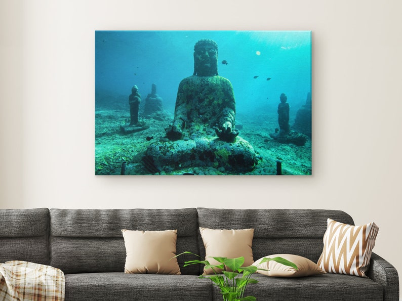Buddha Wall Art Canvas 3 Piece Wall Art Canvas Canvas Etsy