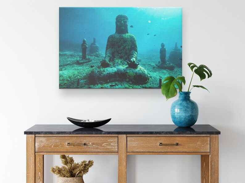 Buddha Wall Art Canvas 3 Piece Wall Art Canvas Canvas Etsy