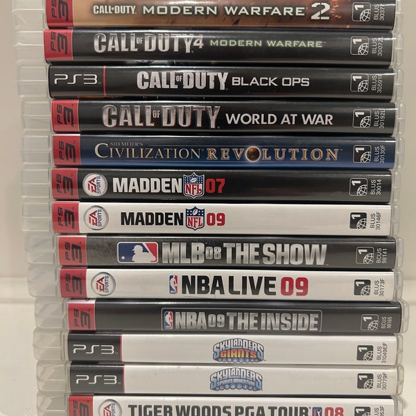 PS3 GAMES