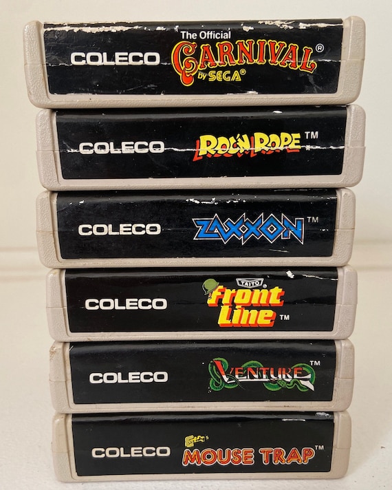 Atari 2600 Games by Coleco - Etsy