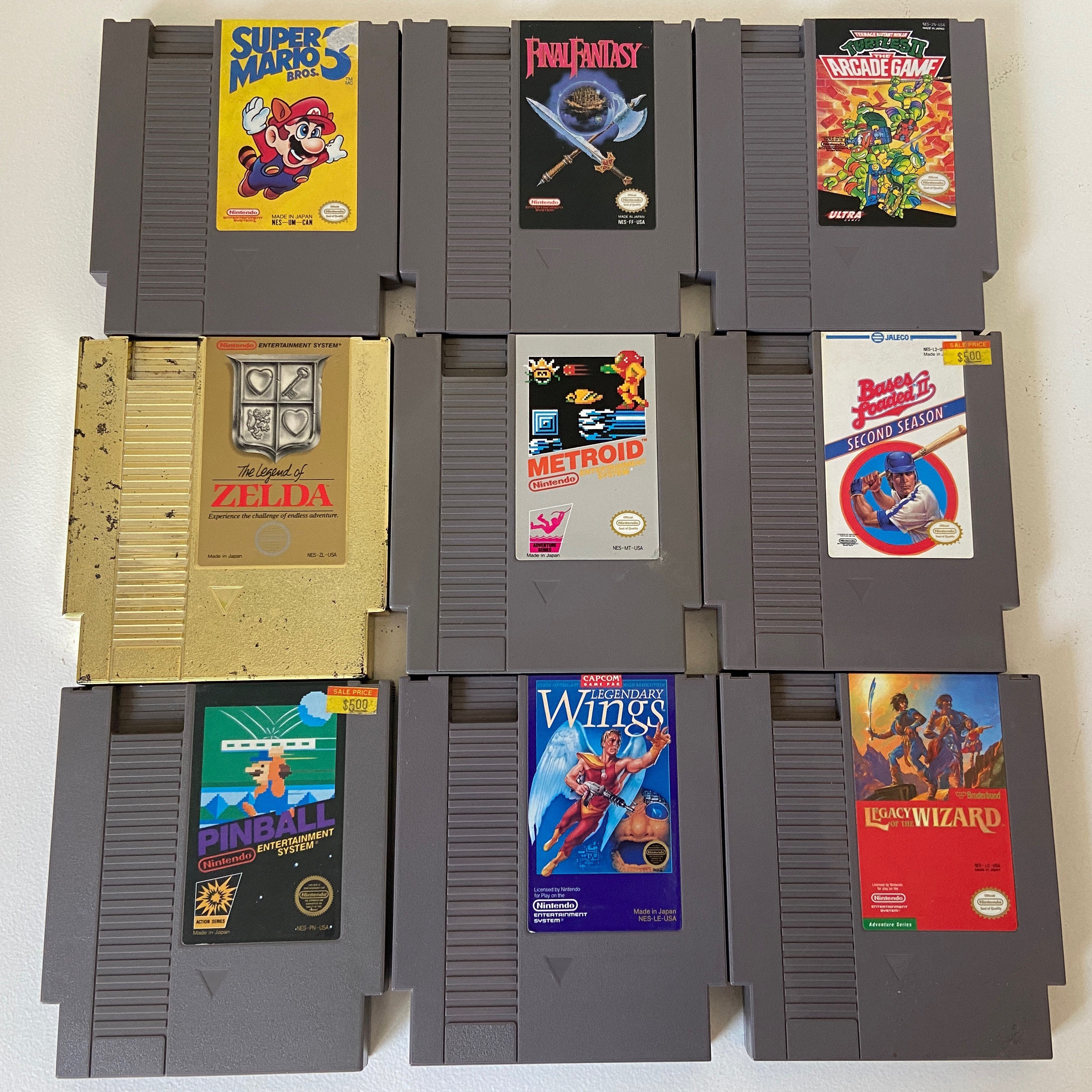 Nintendo Games NES - Etsy