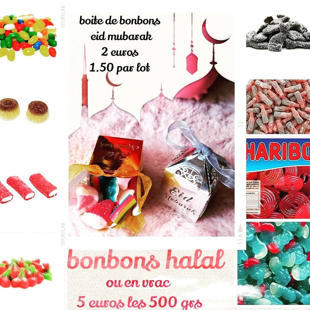 Boite Bonbons Aid Mubarak