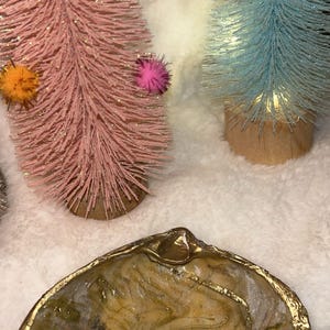 Handmade seashell trinket holder!