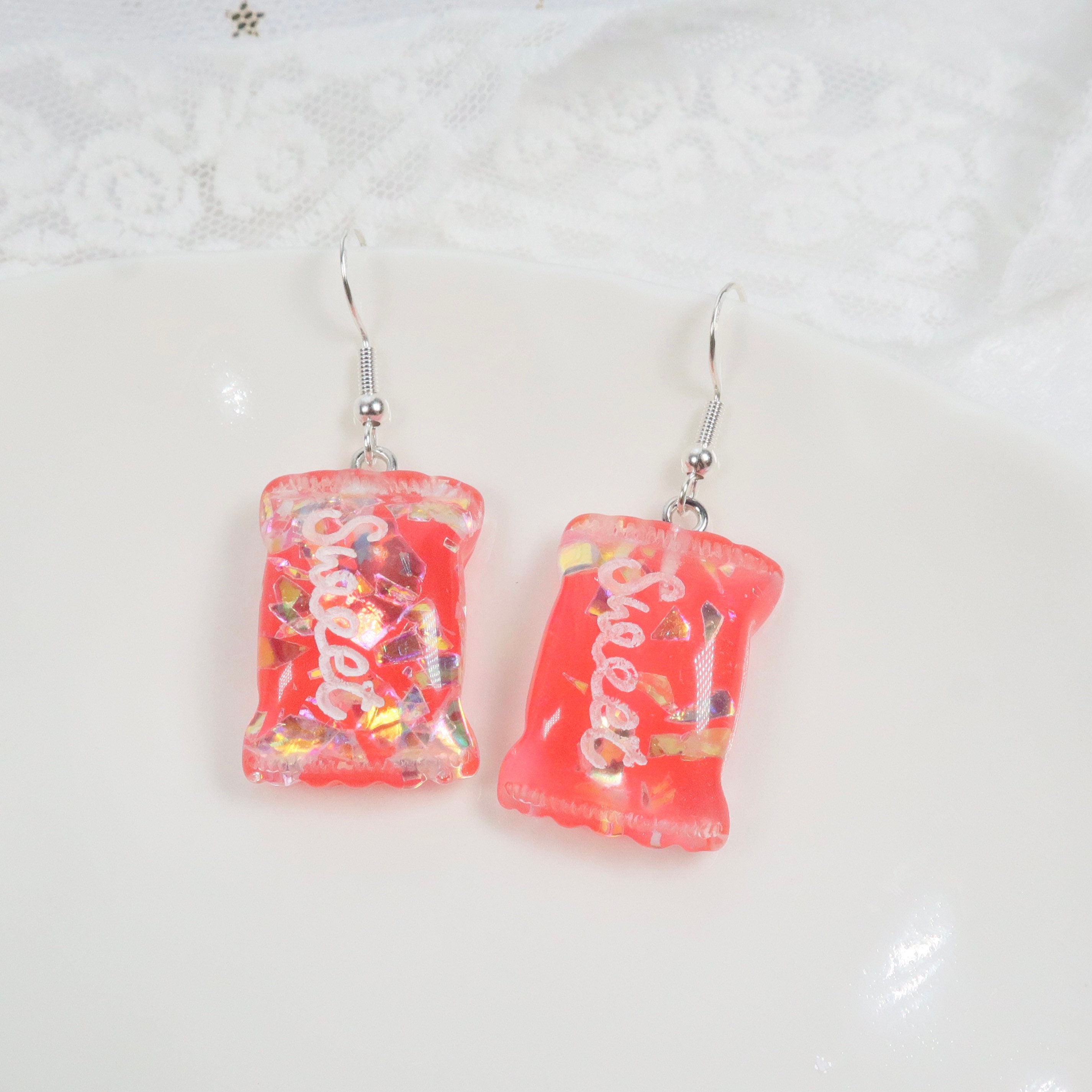 Puzzle Earrings, Funny Earrings, Wired Earrings, Earrings for Girls