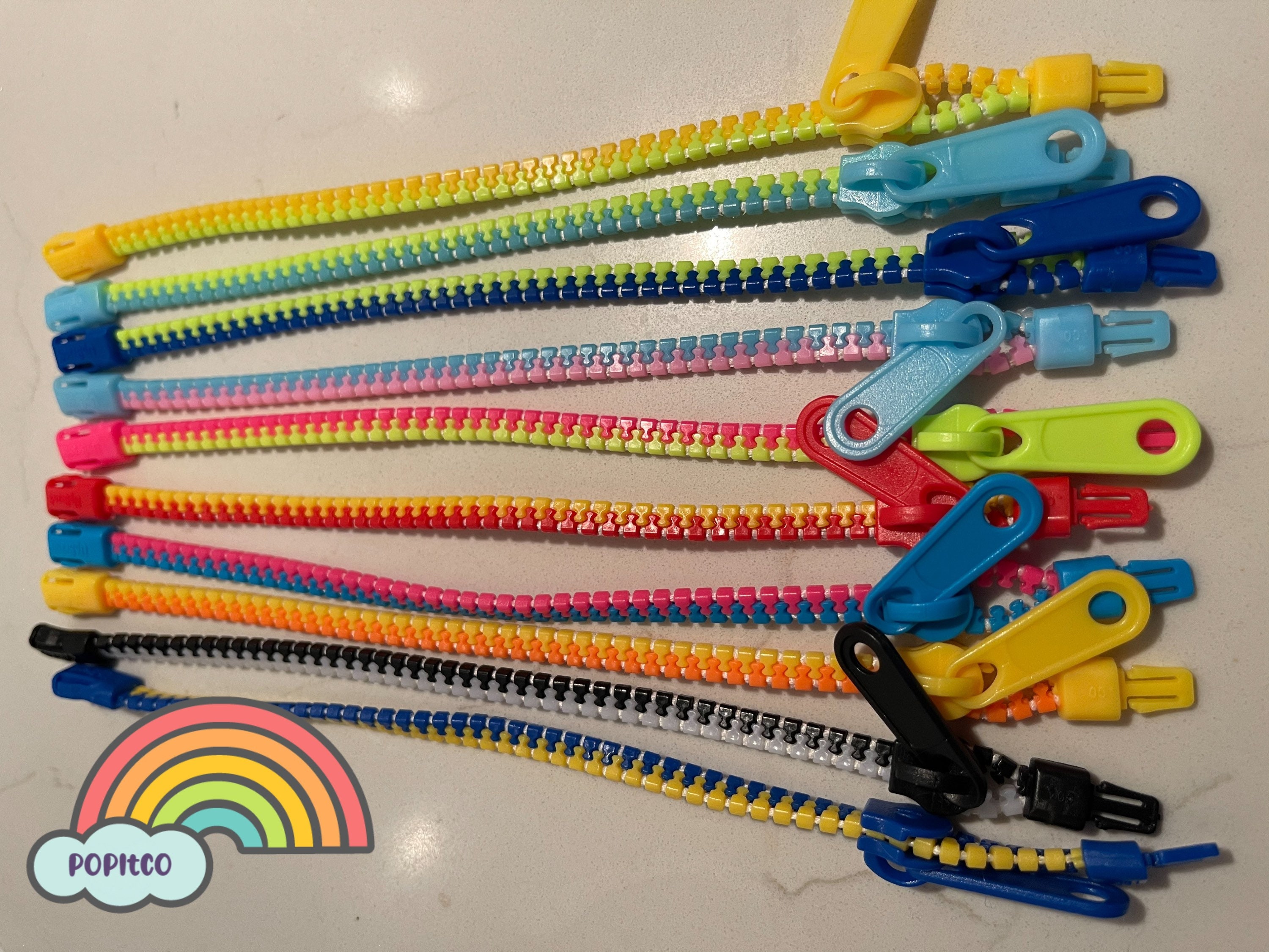 Zipper bracelet 7 sensory fidget toy stress relief autism Etsy