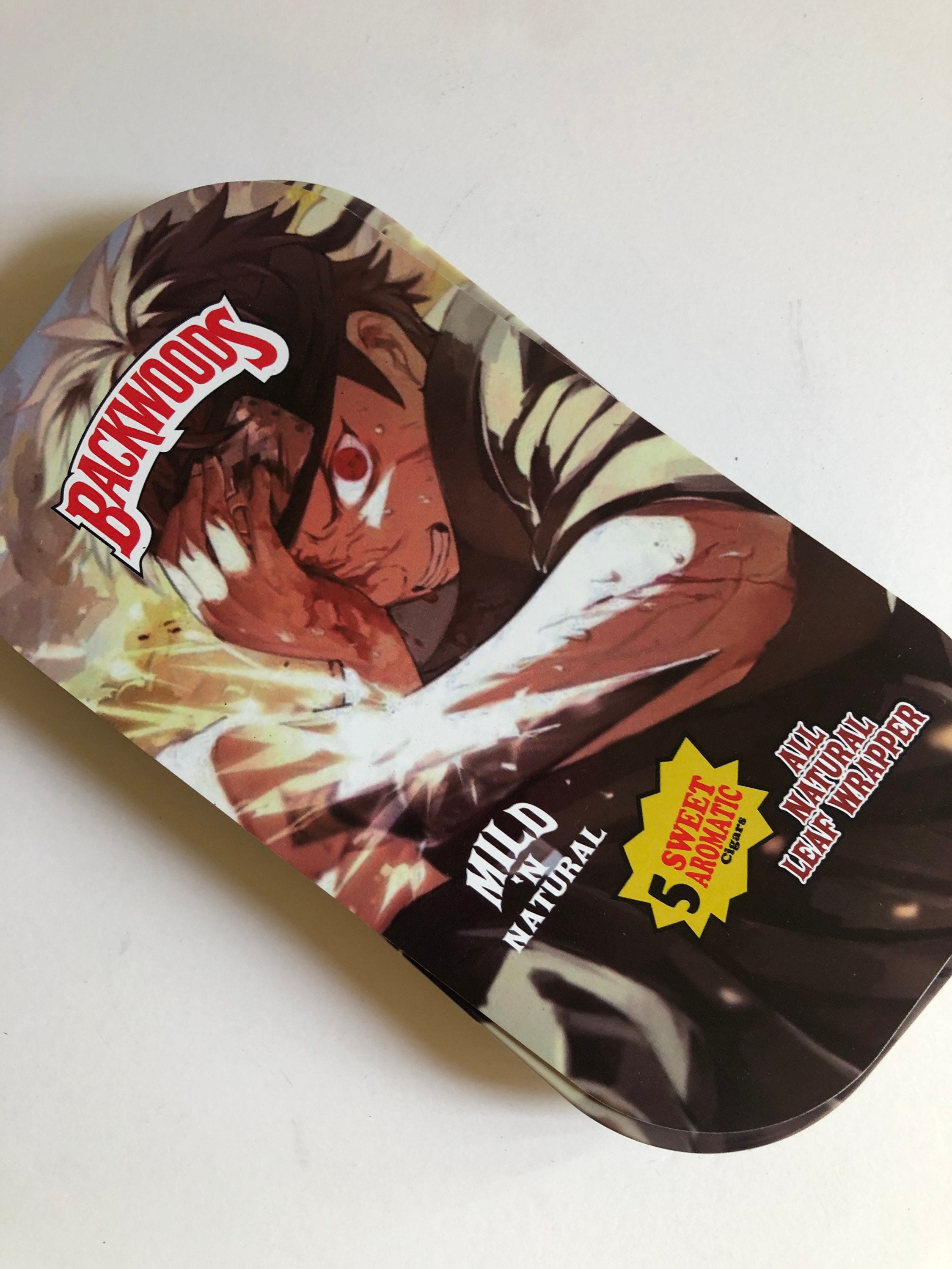 Slim Backwoods Anime Rolling Tray w/ Cover Etsy
