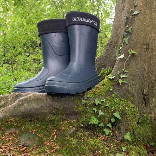 Waterdichte Leon Montana Ultralight Gumboot voor dames - 's Werelds meest lichtgewicht laarzen voor actieve kinderen en volwassenen | Cadeau-ideeën voor vriendin