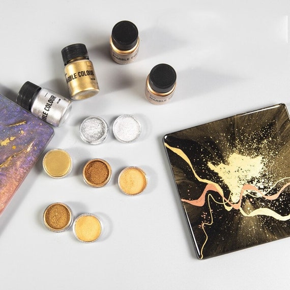 Metallic gold hotsell epoxy resin