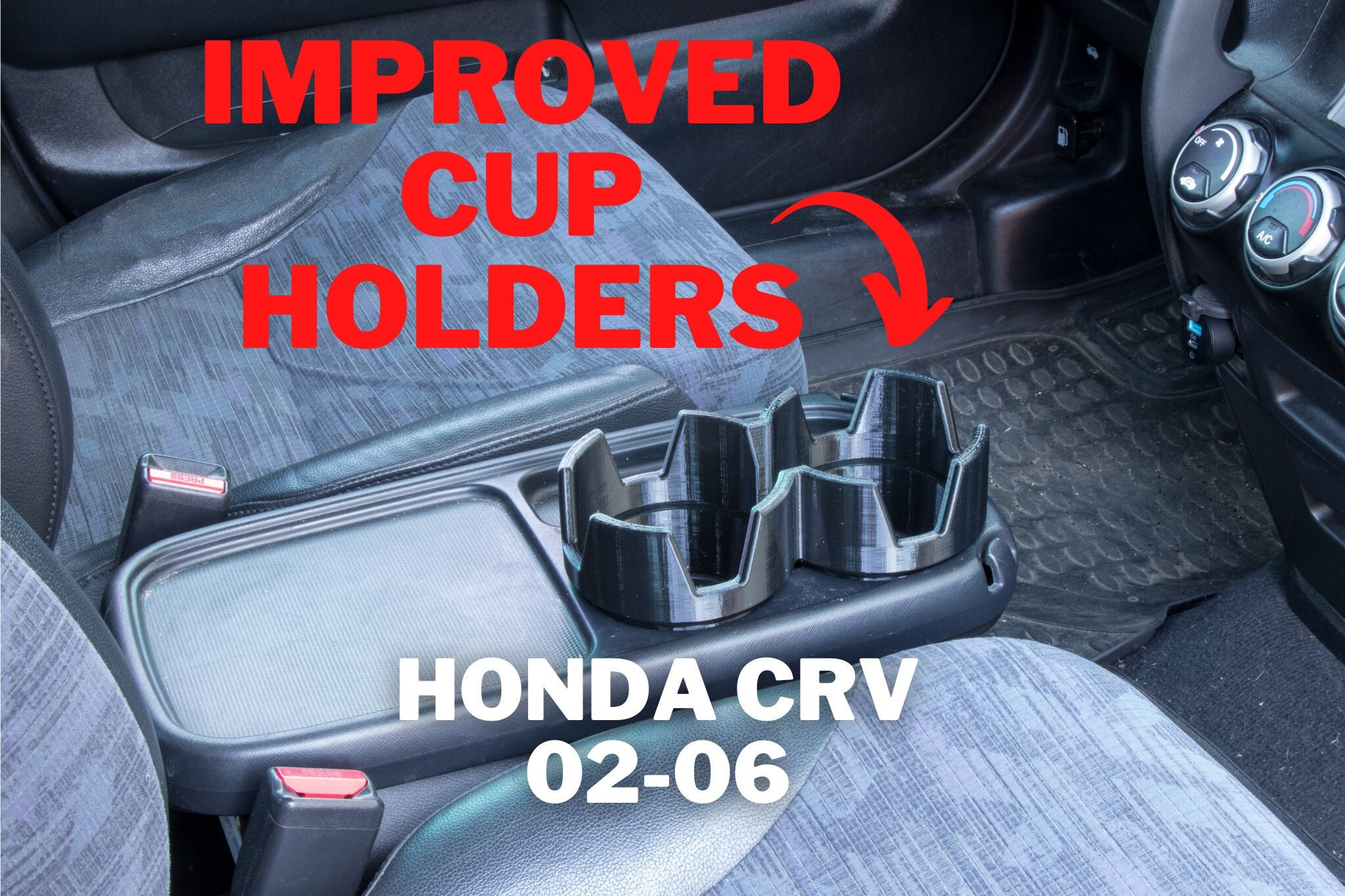 Honda CRV 1997-2001 Anti Spill Cup Holder and Phone Holder 