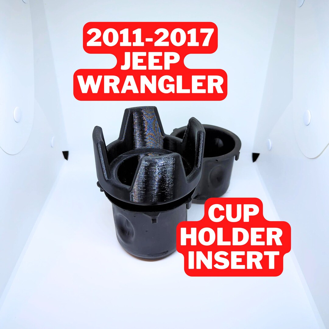 Large Cup Holder Insert for 20112017 Jeep Wrangler JL Etsy
