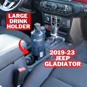 Large Cup Holder for 2019-2023 Jeep Gladiator