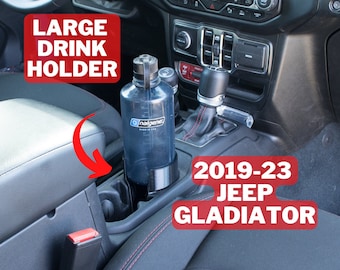 Large Cup Holder for 2019-2023 Jeep Gladiator
