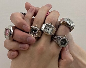Vintage clock ring deals