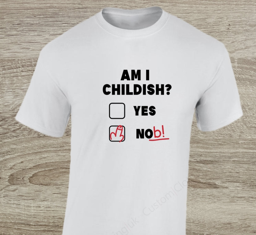 childish t shirt