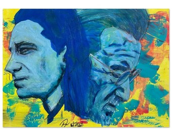 Bono 'Overgave'-print 50 x 70 cm
