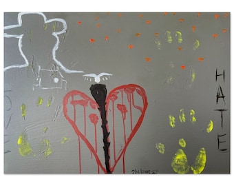 U2 "Exit"-print: 50 x 70 cm