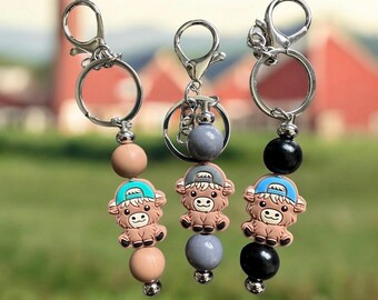 Beaded Keychain: Adorable Bag Charm