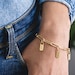 MyNameNecklace - Pesonalized Delina Bacelet With Engaved